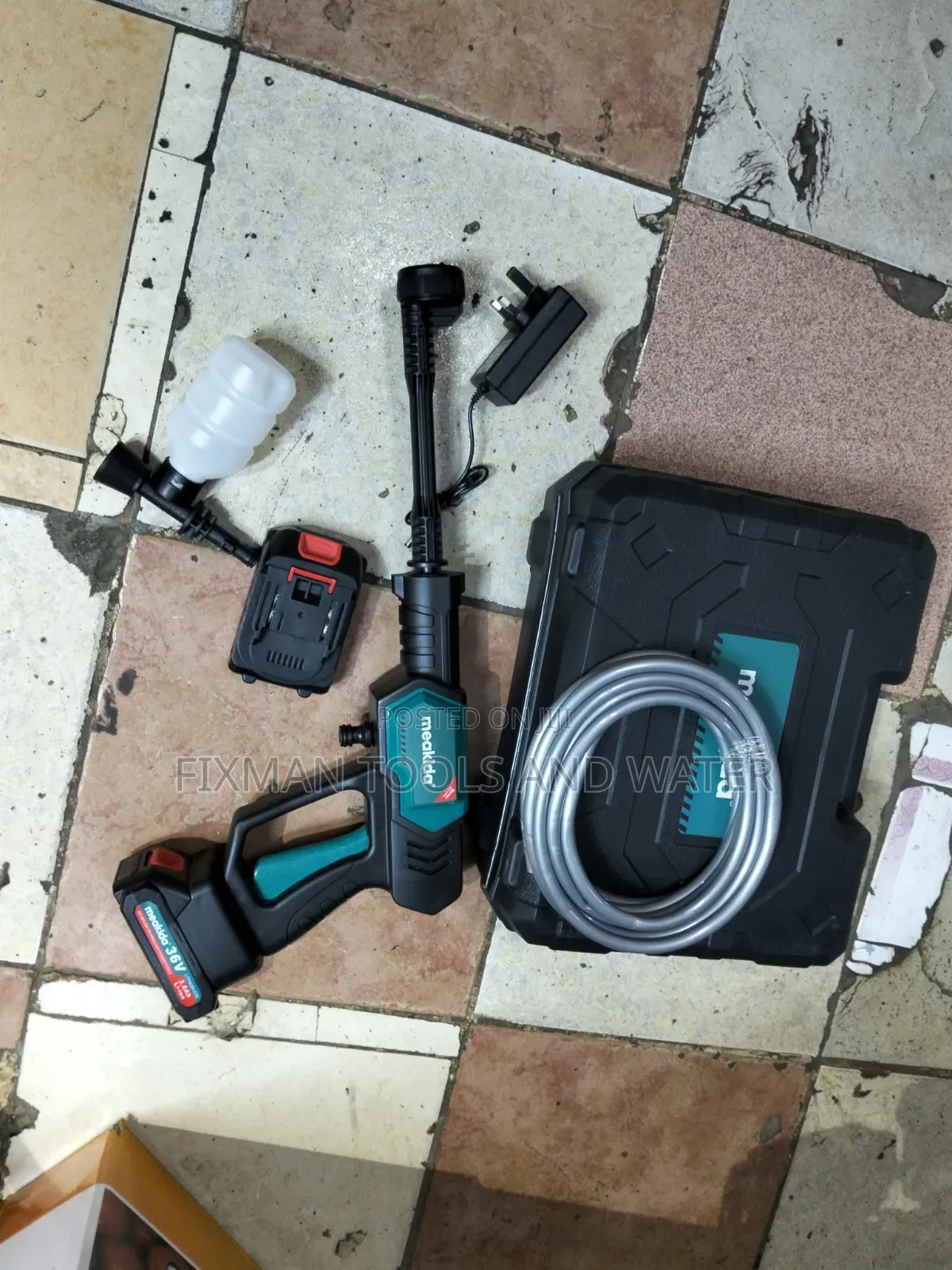 Cordless MEAKIDA AGRI- FARM SPRAYER for Animals and Plants 36 v 2batt
