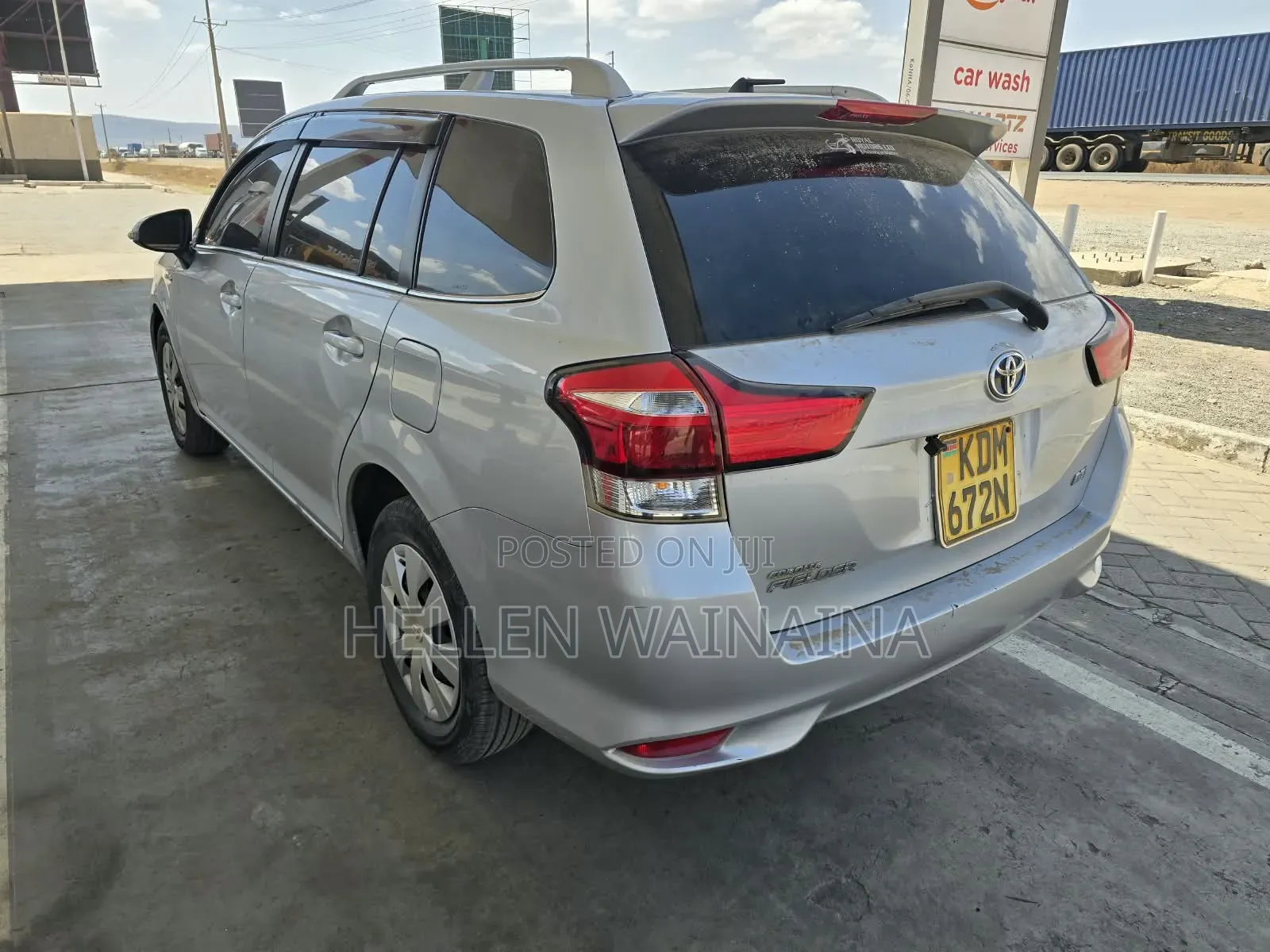 Toyota Corolla Fielder 2016 Silver