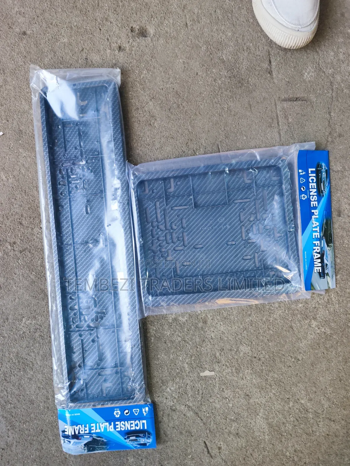 New Plastic Carbon Number Plate Holders