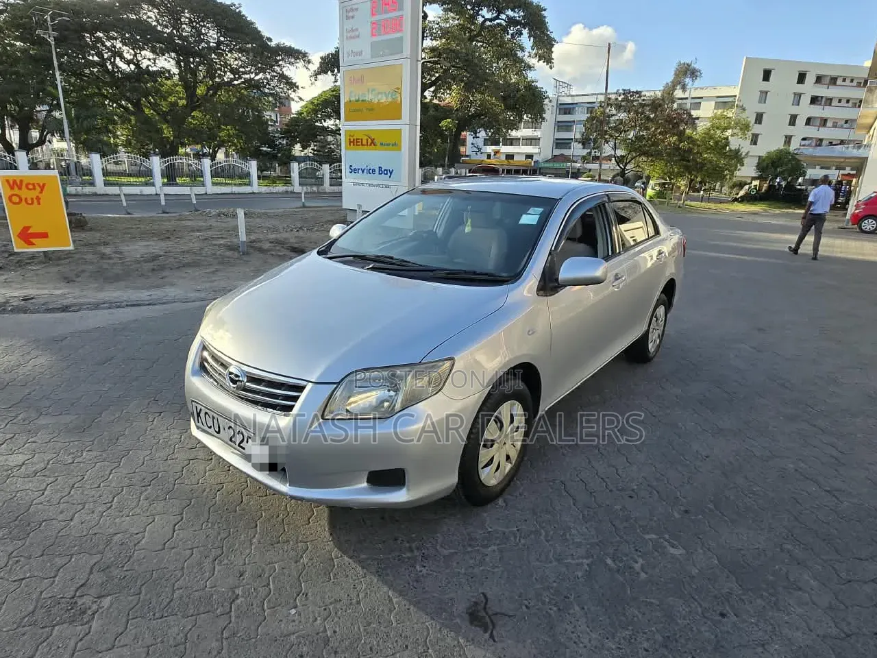Toyota Axio 2012 Silver