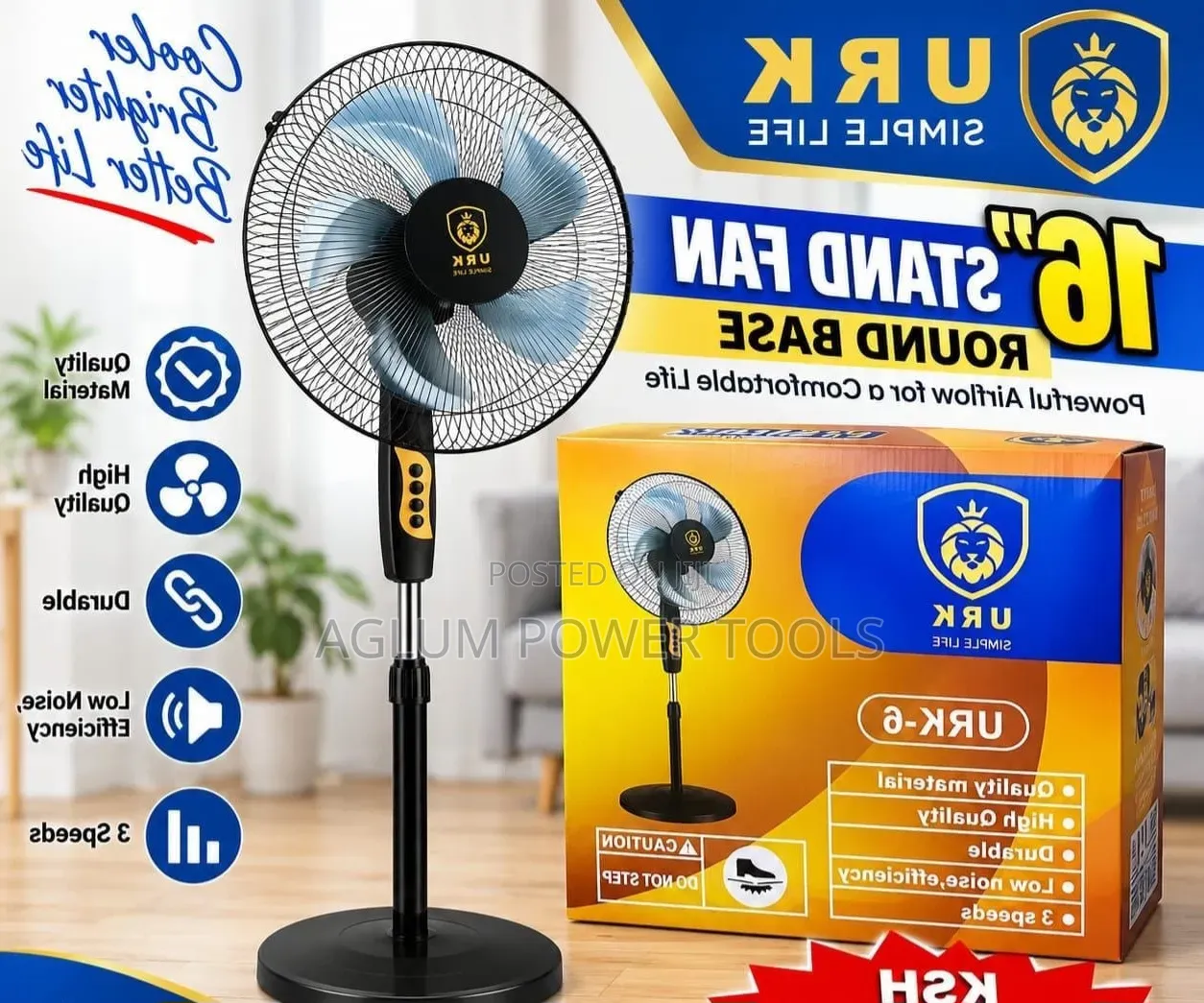 URK Stand Fan