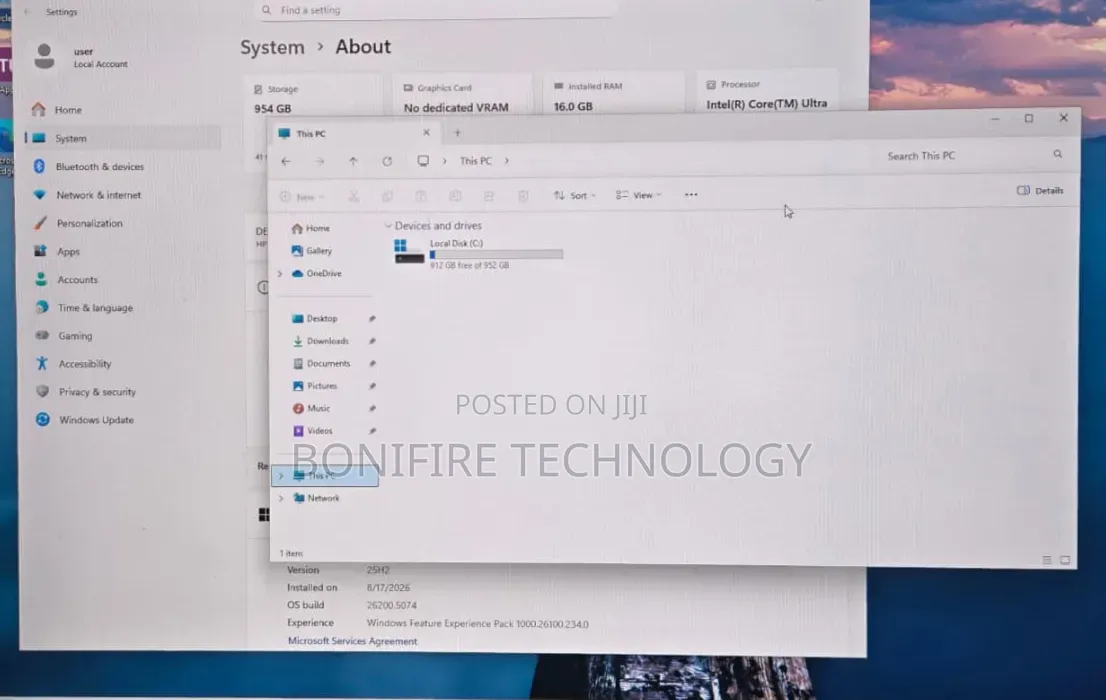 Desktop Computer HP AiO 27 16GB Intel Core Ultra 7 SSD 1T