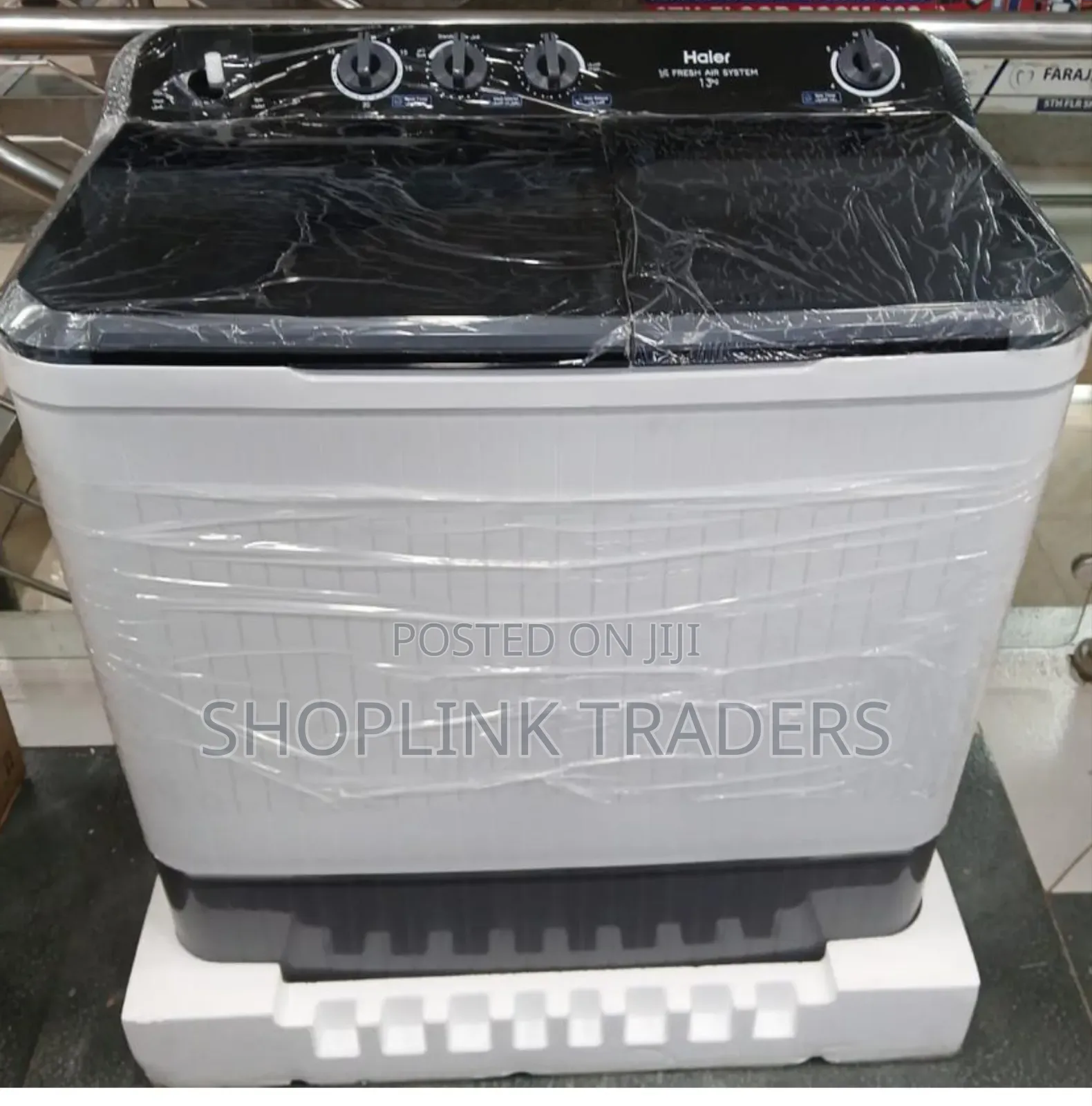 Haier 13kg Semi Auto Washing Machine Twin Tub -