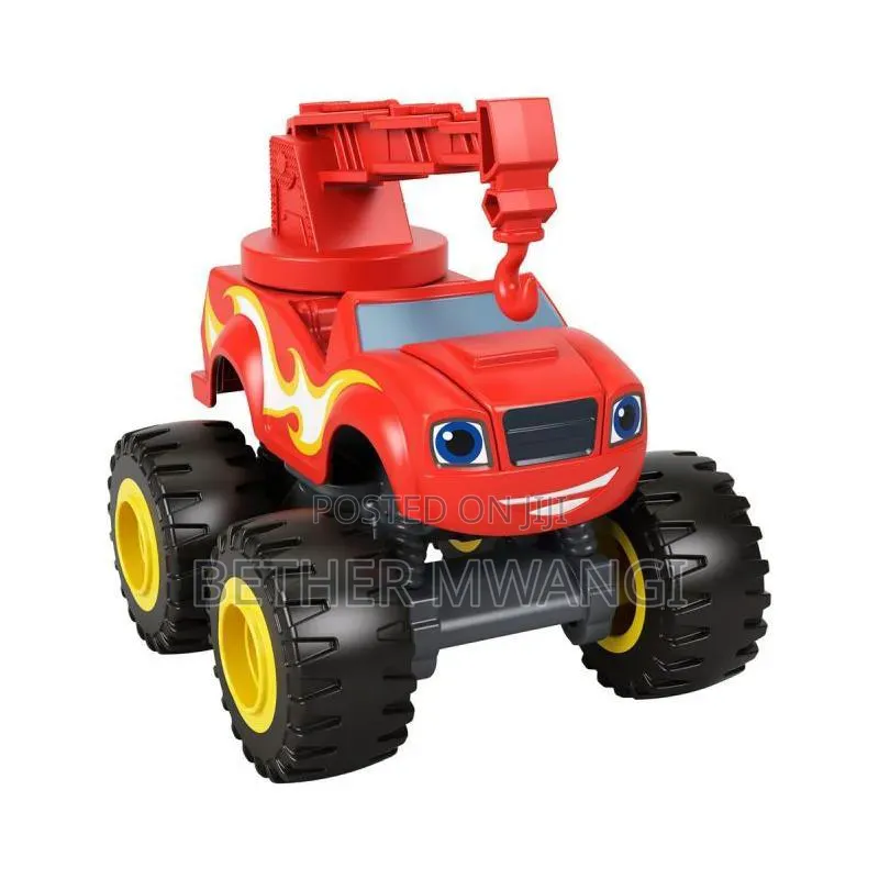 Blaze the Monster Machines Die-Cast Monster Trucks- Construction Blaze