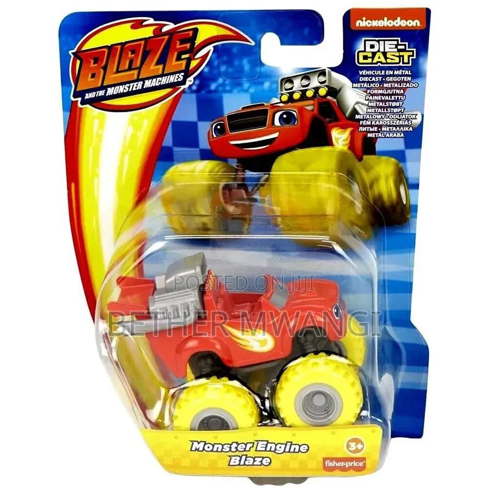 Blaze the Monster Machines Die-Cast-Monster Engine Blaze