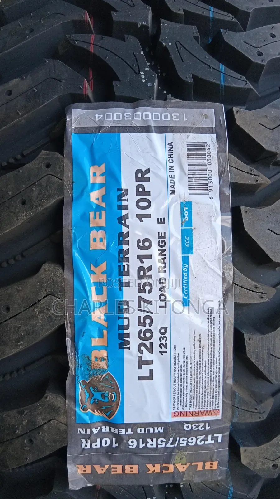265/75r16 M/T Black Bear