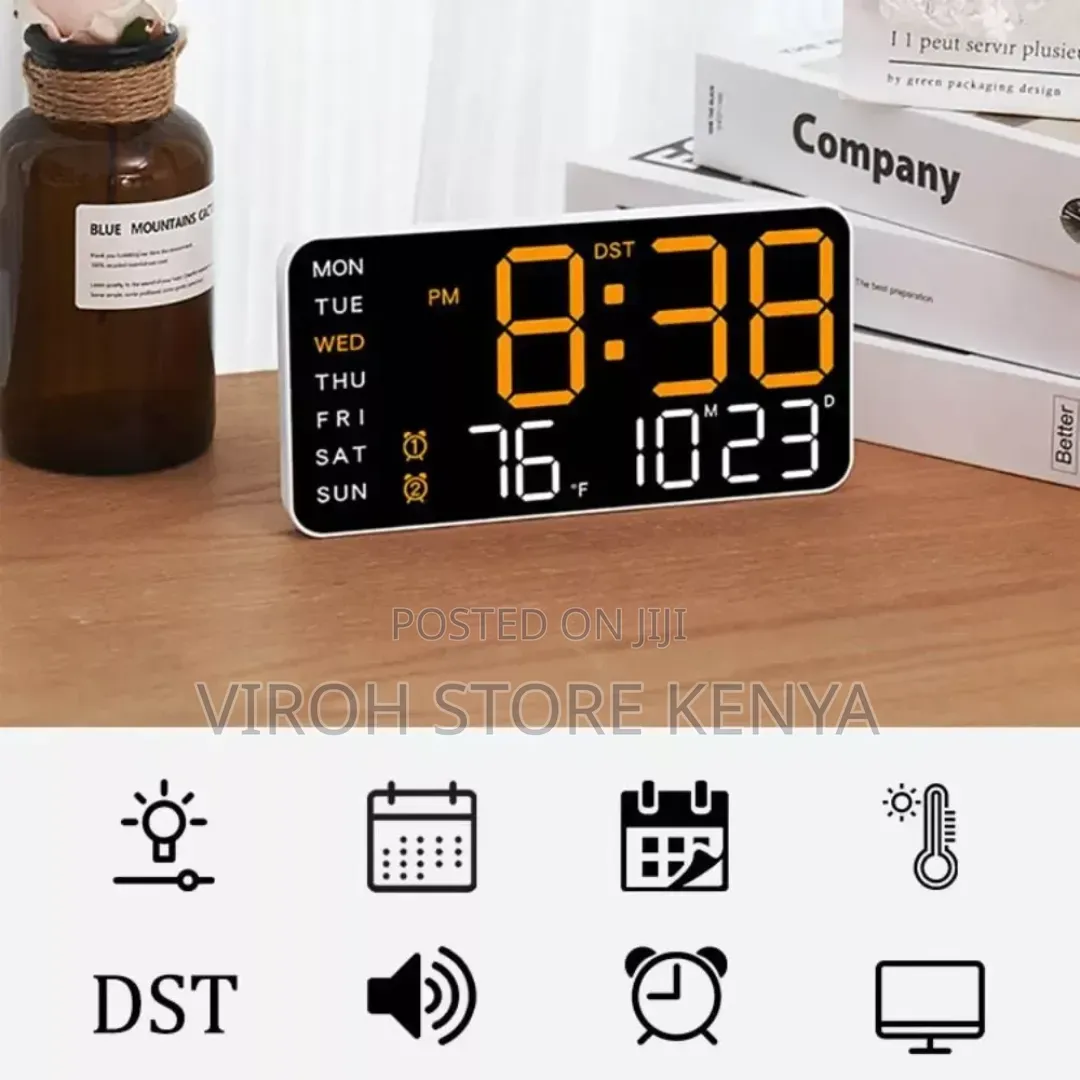 Digital Led Wall Clock