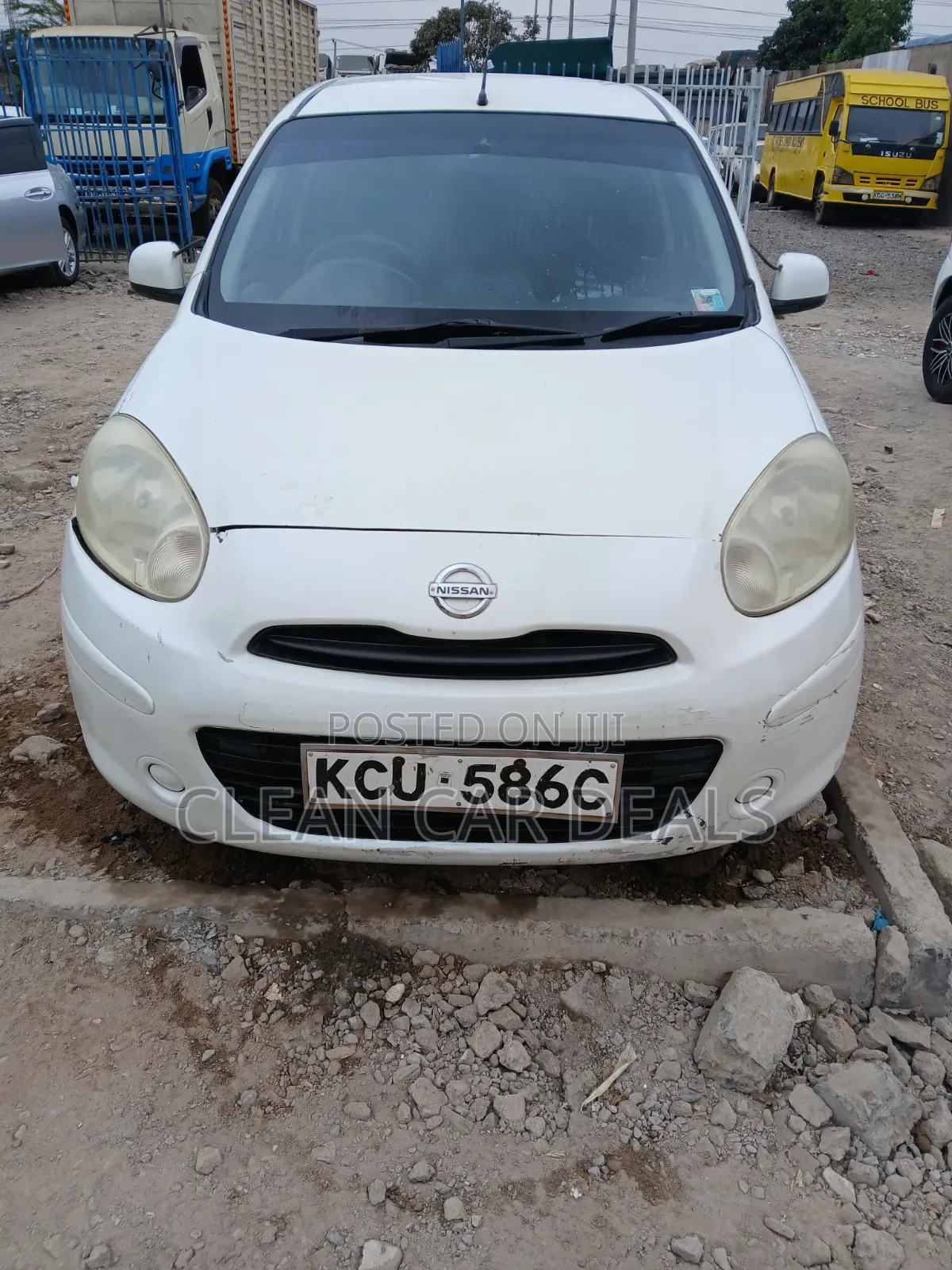 Nissan March 2012 White