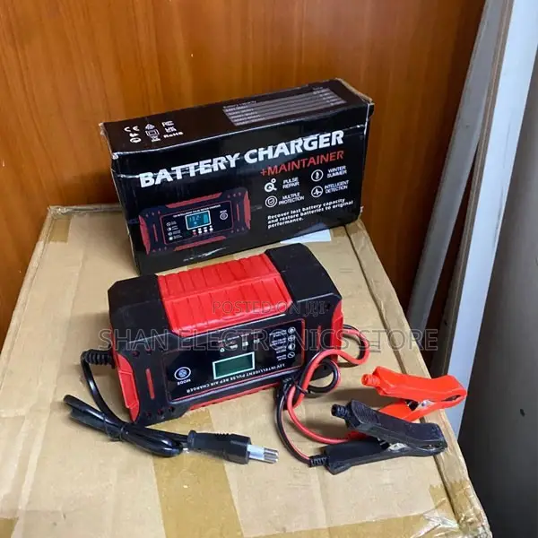 12V 6A on-Board Battery Charger for Car, Truck Motorcycle
