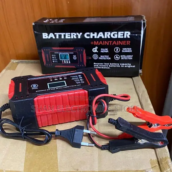 12V 6A on-Board Battery Charger for Car, Truck Motorcycle