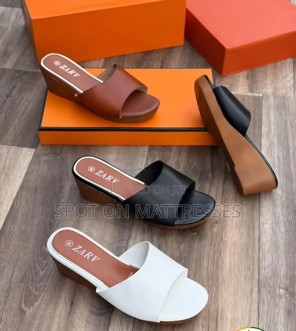 Ladies' Wedges Light Weight With Soft Inner Lining. Delivery Available