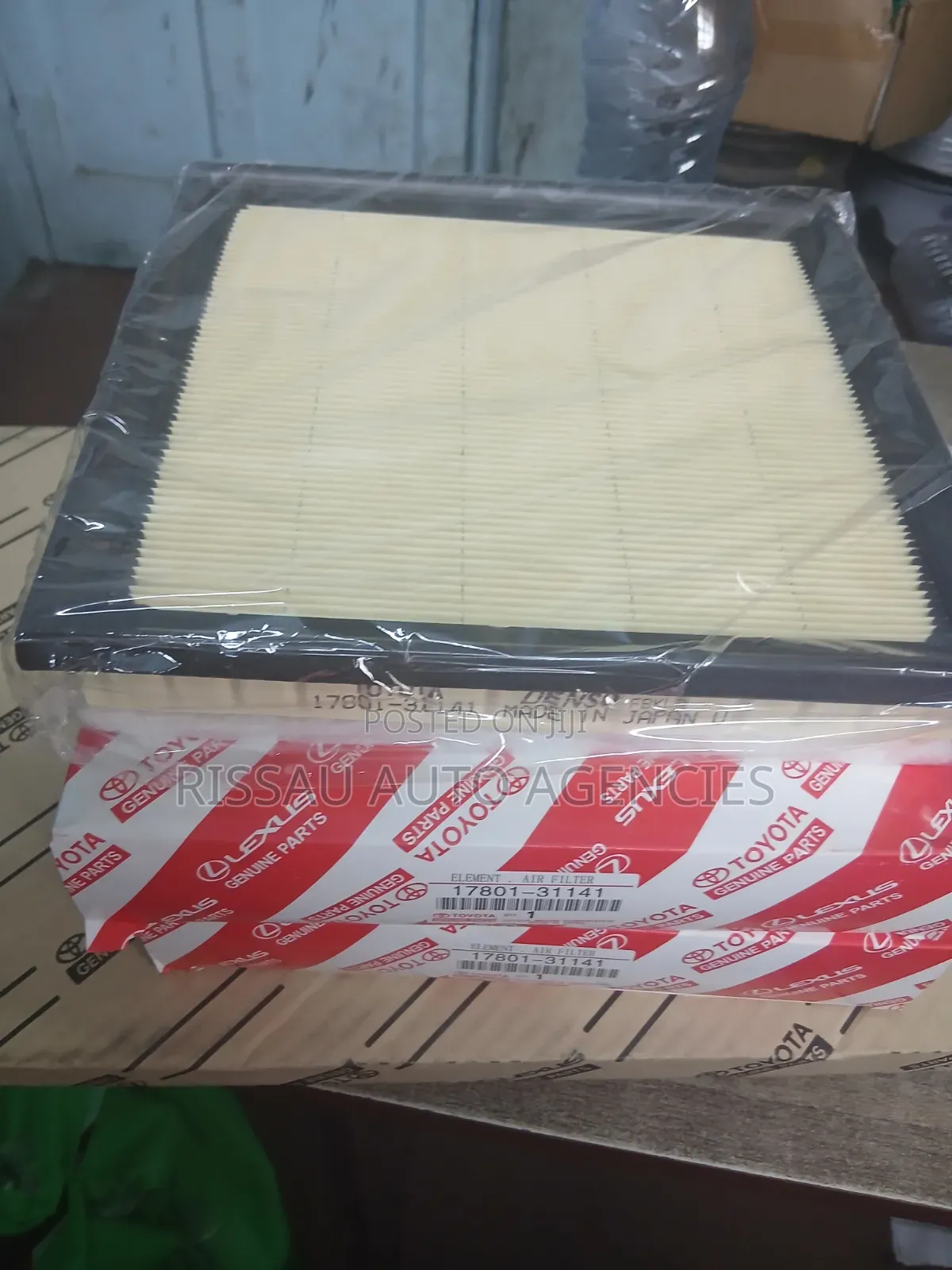 TOYOTA Landcruiser 300 Series Petrol Genuine Air Filter Made in Japan.