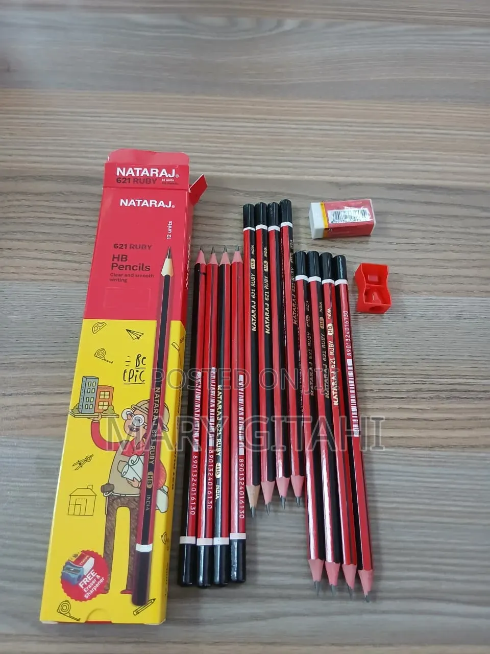 Natarj(Pencil,sharpener Rubber)