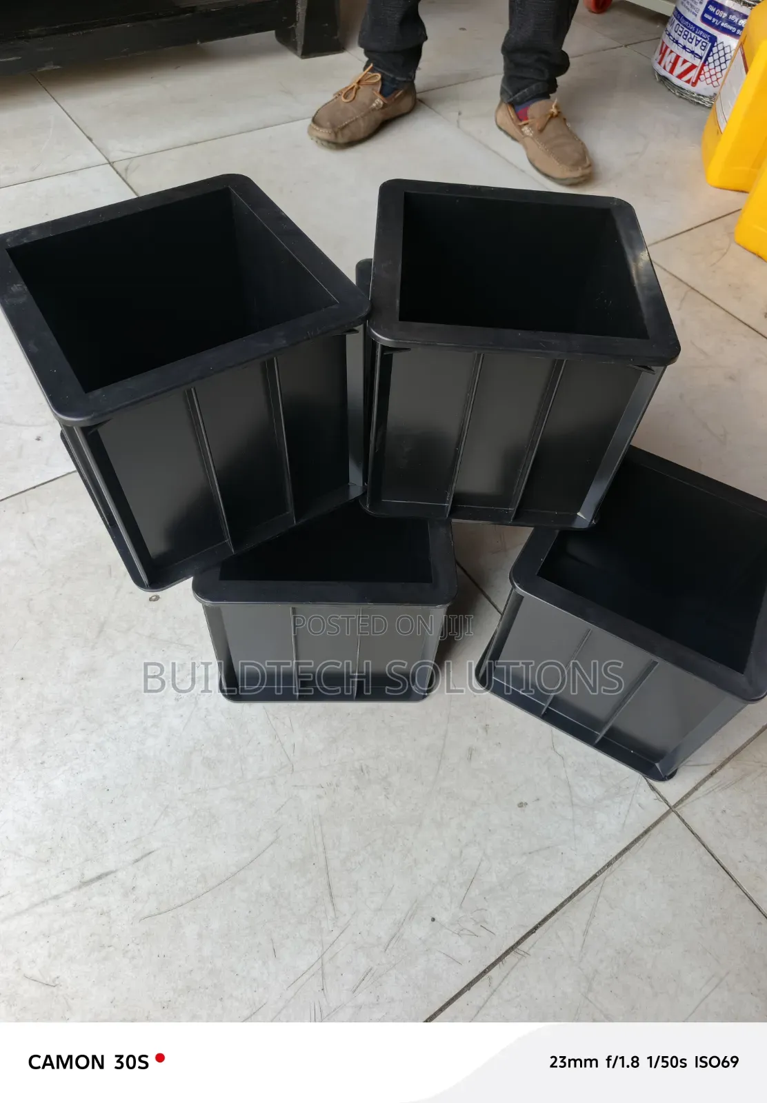 Concrete Plastic Cube Moulds