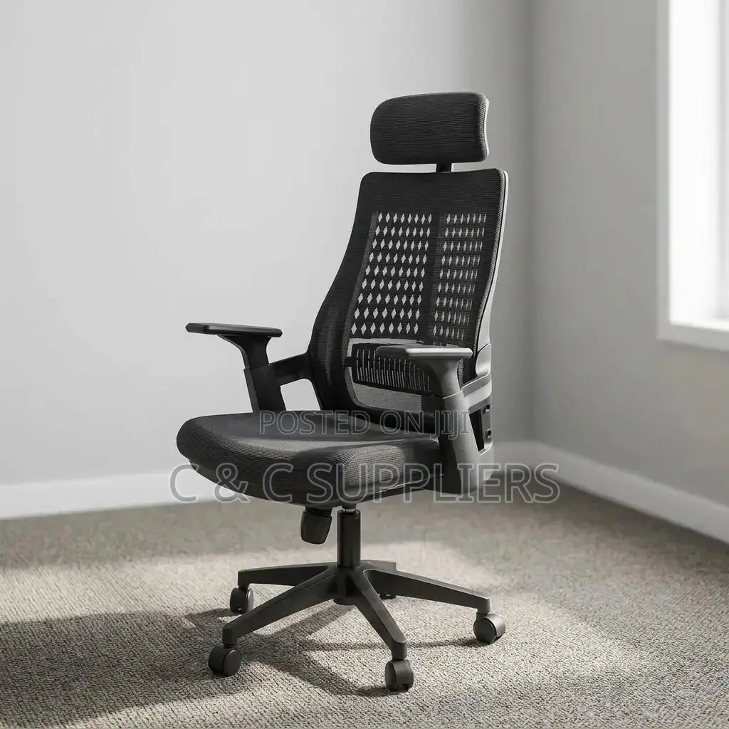 Swivel Lama Mesh Desk Chair.