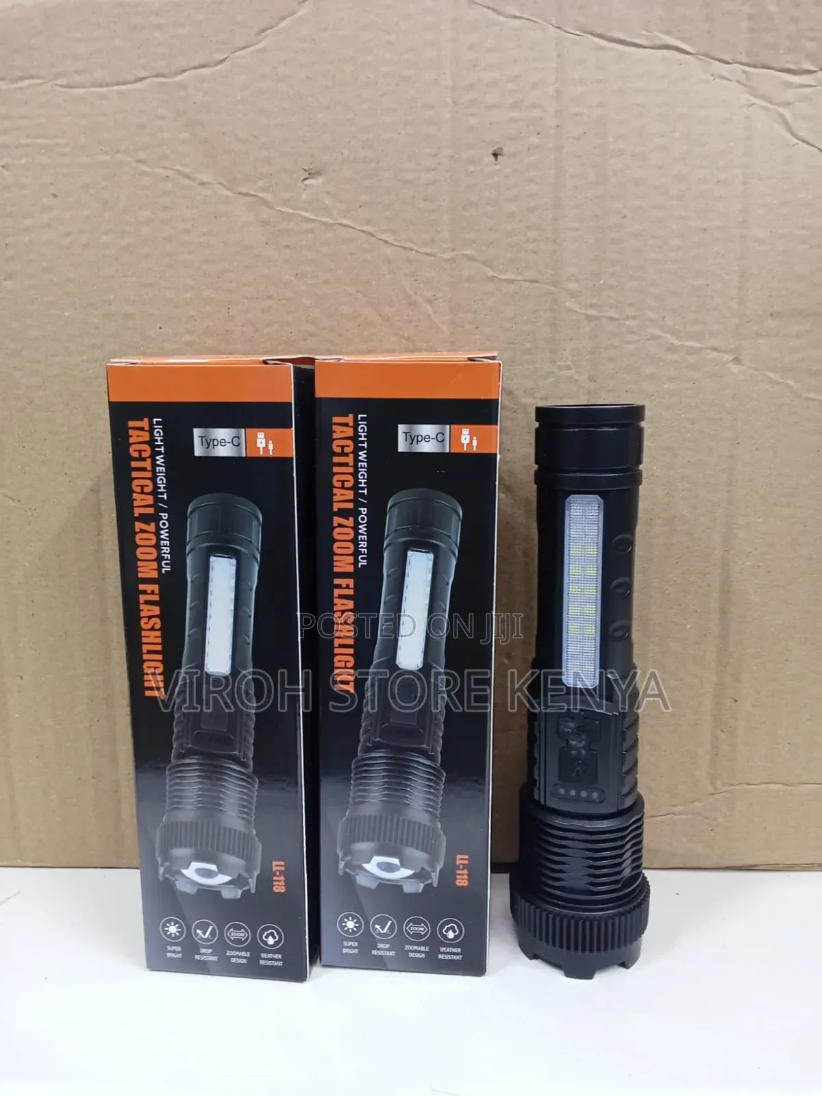 LL Tactical Flashlight Torch With Zoom