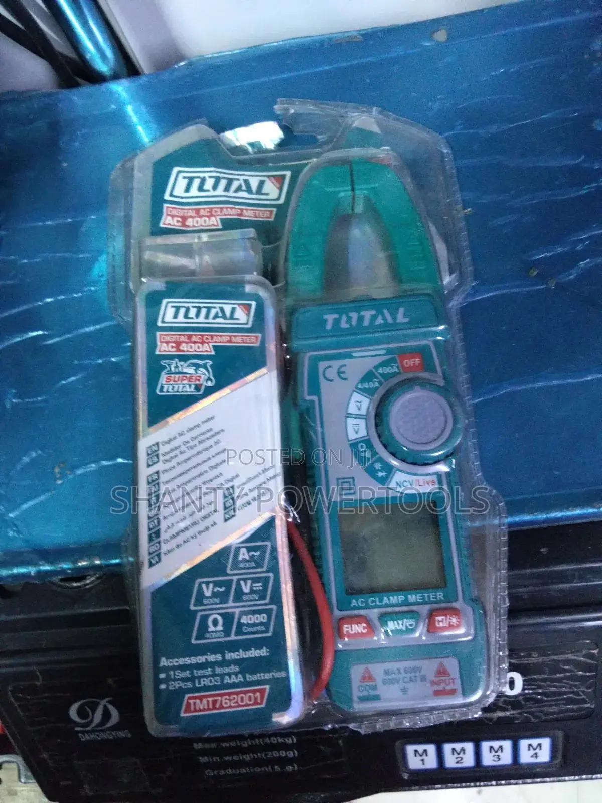 Total Tools Digital AC Clamp Meter 400A