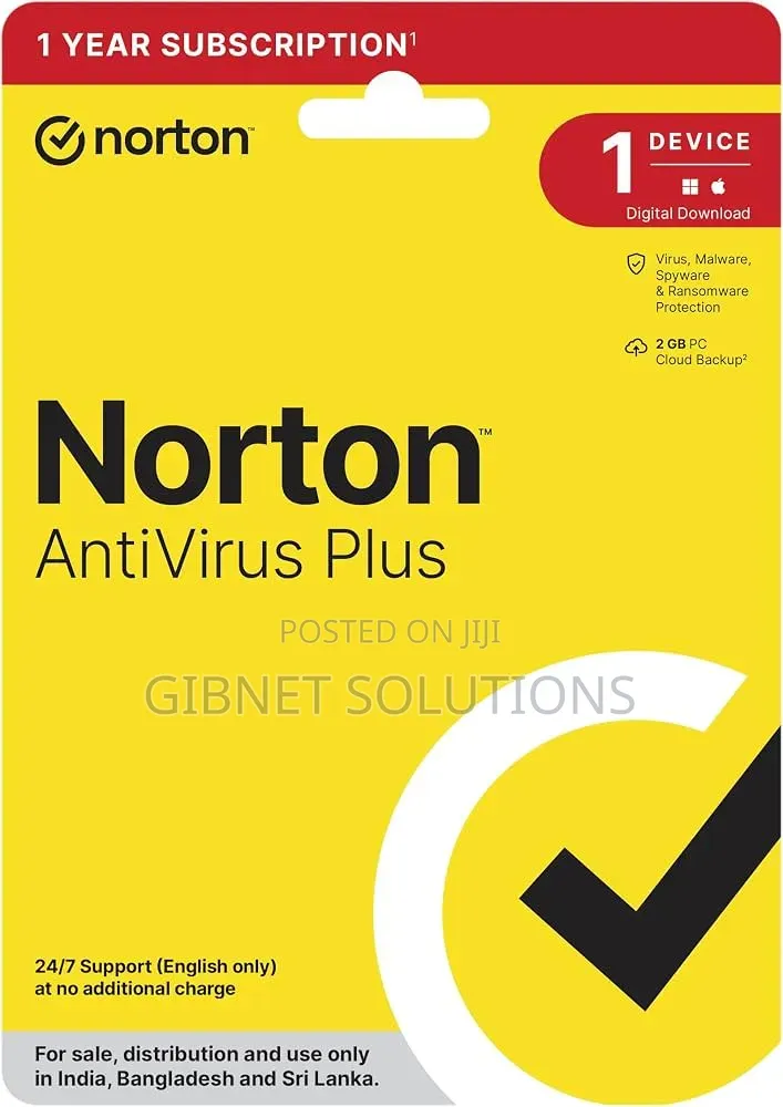 Norton Antivirus 1 User