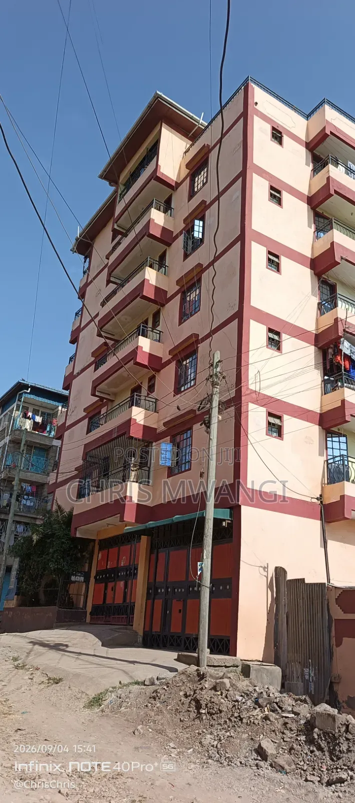 Furnished 1bdrm Block of Flats in Mwiki Estate for sale