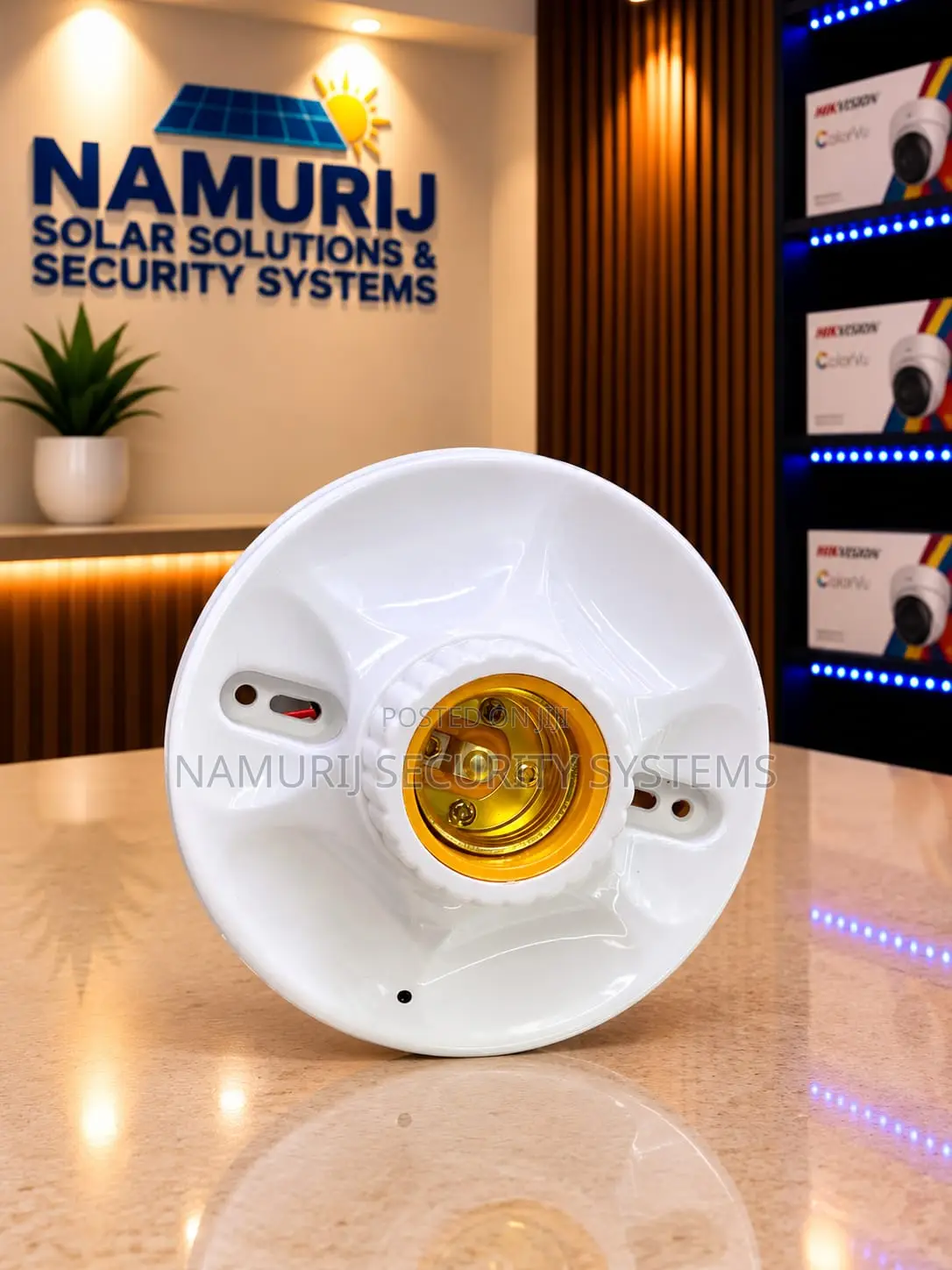 Bulb Holder With Spy Camera – Hidden Security Camera