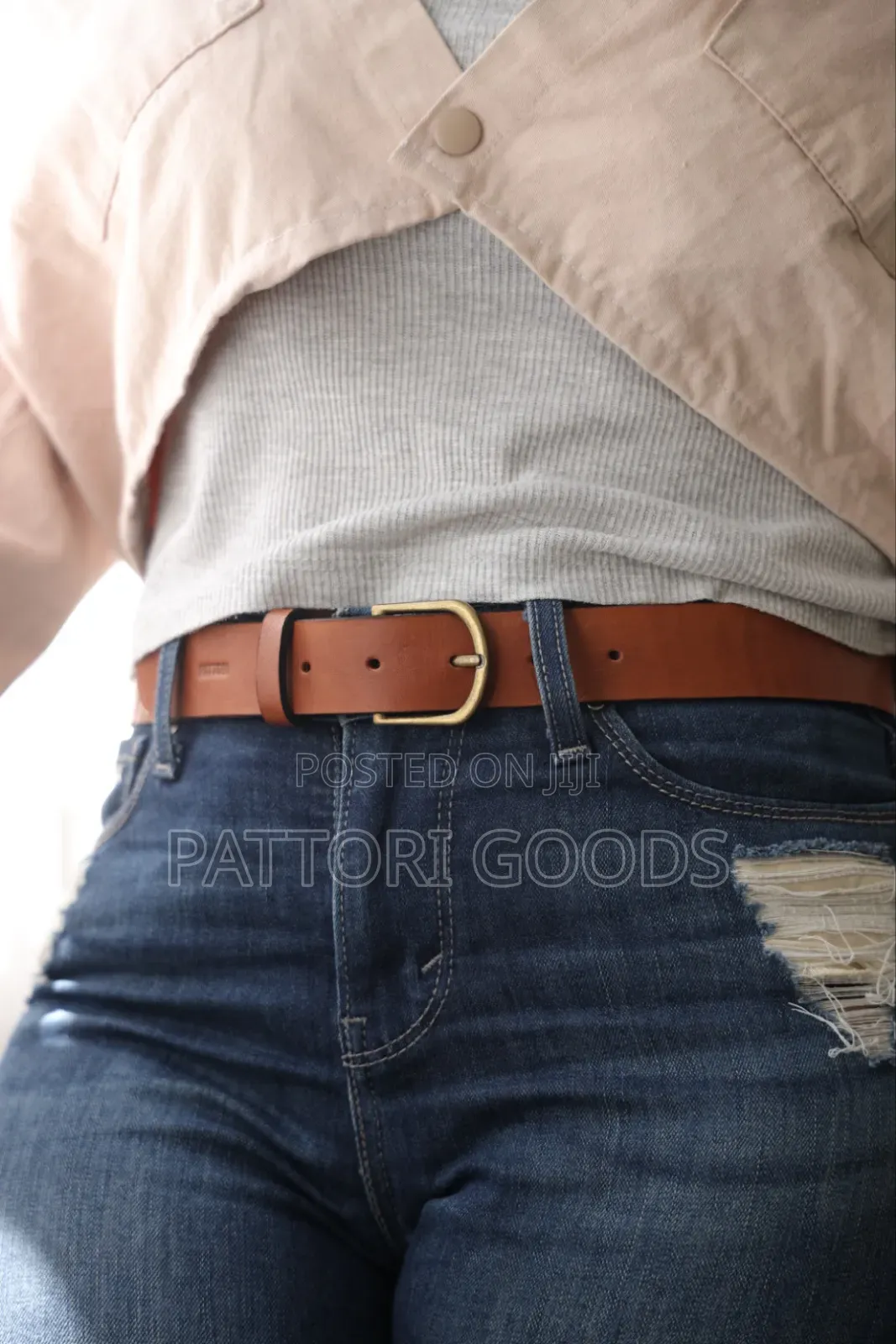 Ladies Leather Belts