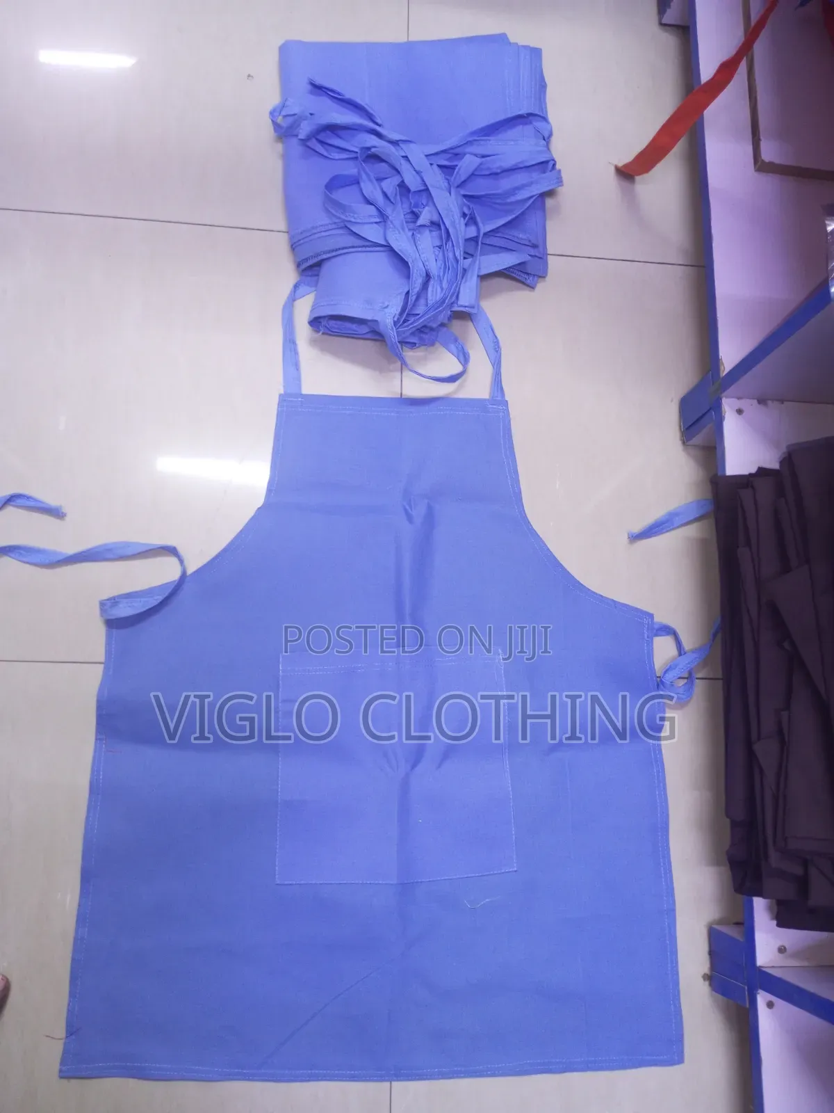 Sky Blue Heavy Events Aprons