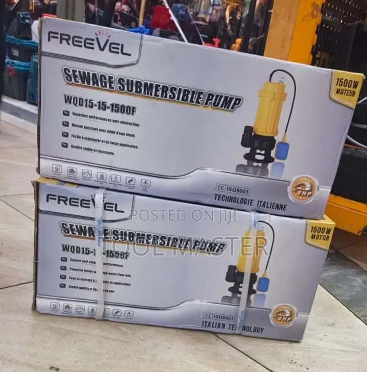 1500W Sewage Submersible Pump/Quality 2hp Submersible Sewage Pump