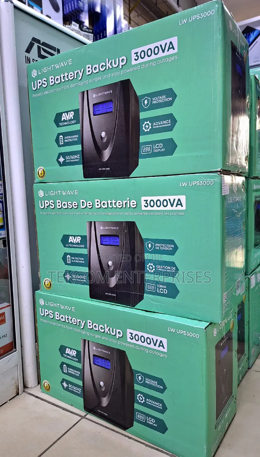Lightwave Ups 3000va Lw Ups 3000va High-Capacity