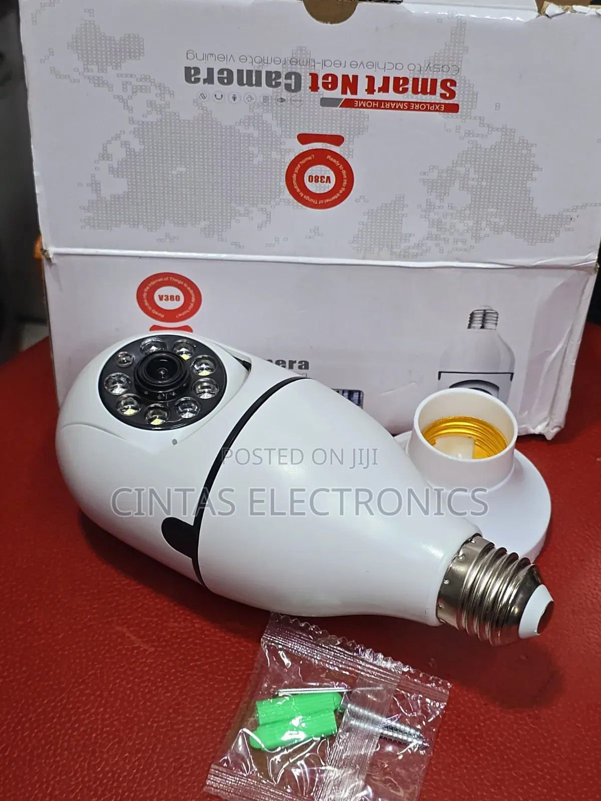 V380 Bulb Camera/Rotating CCTV