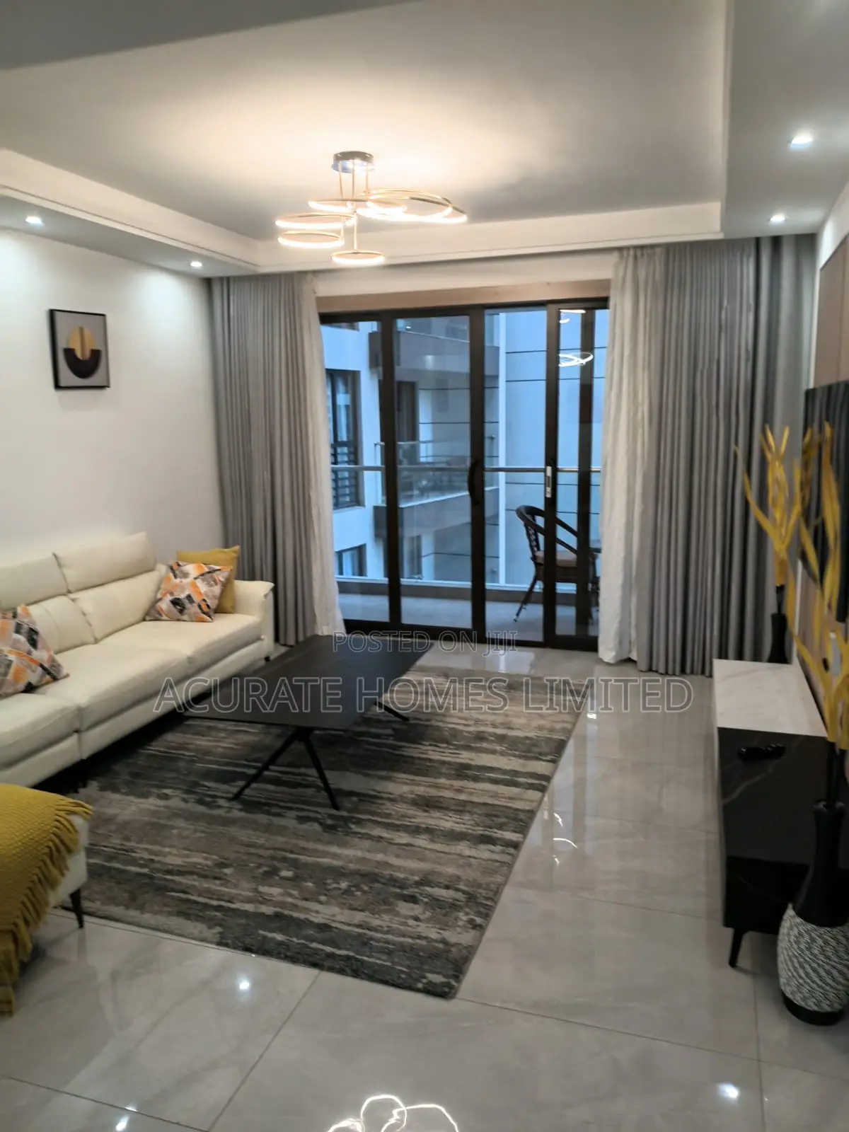Furnished 3bdrm Apartment in Riverside 108, Kileleshwa for rent