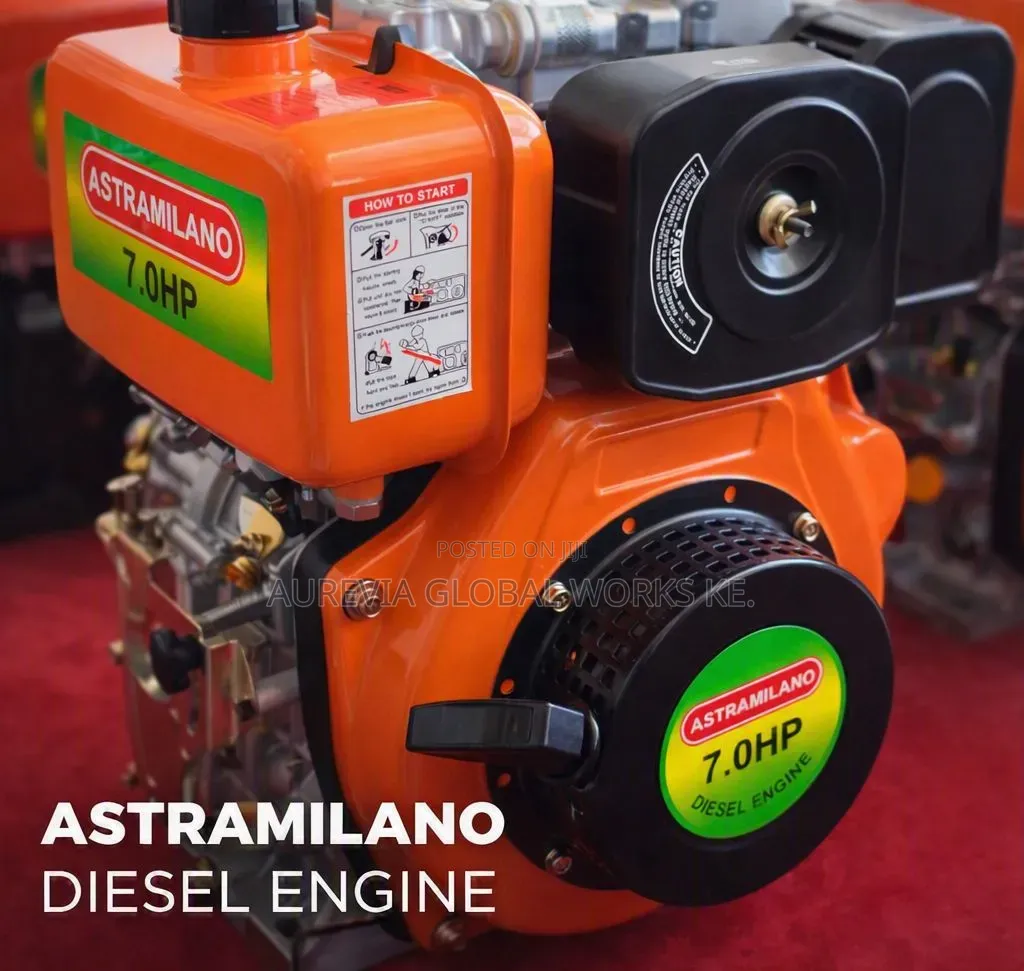 Air Cooled Diesel Engine Manual Start