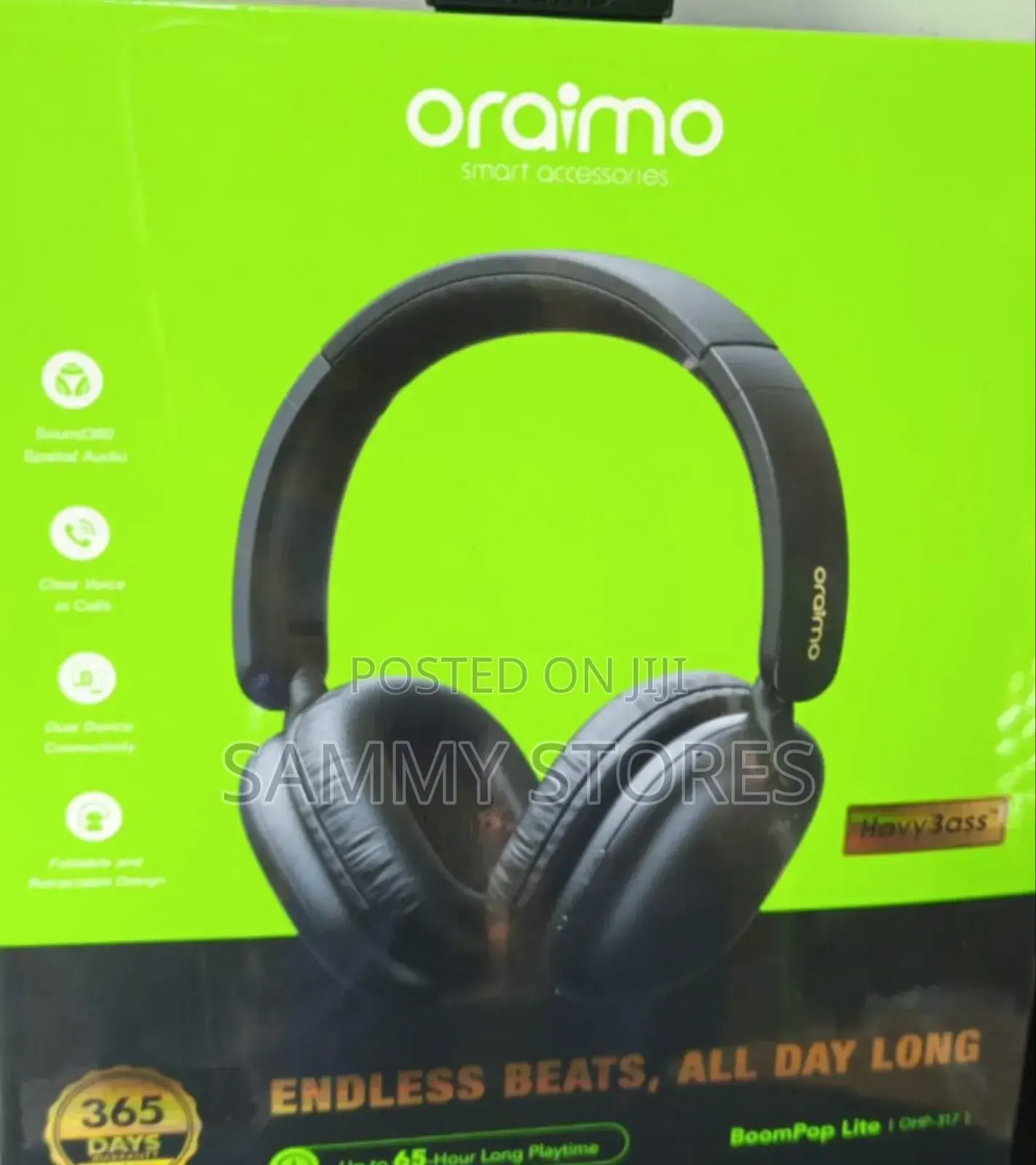 BoomPop Lite OHP-317 Over-Ear Headphones