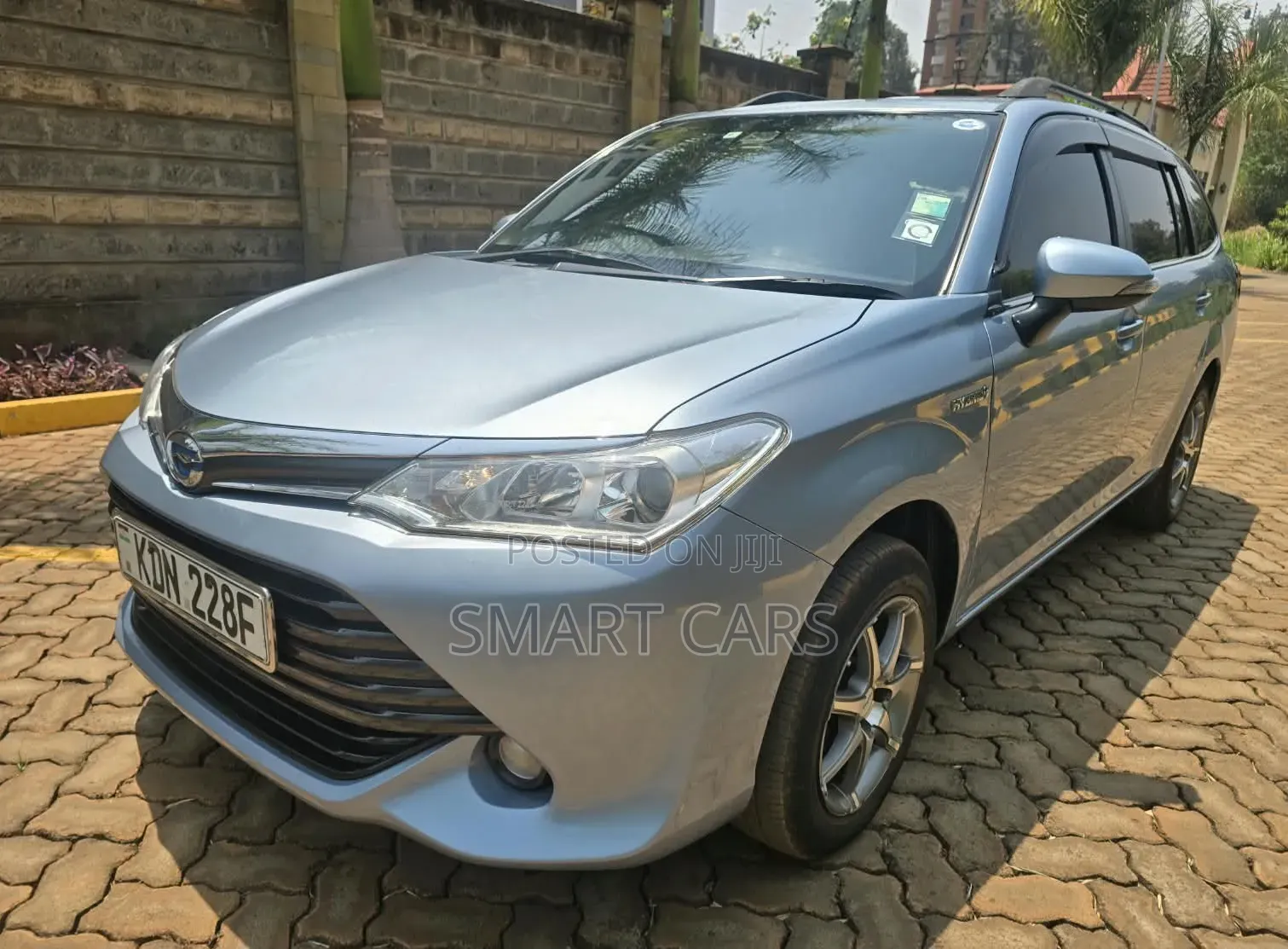 Toyota Corolla Fielder 2015 Blue