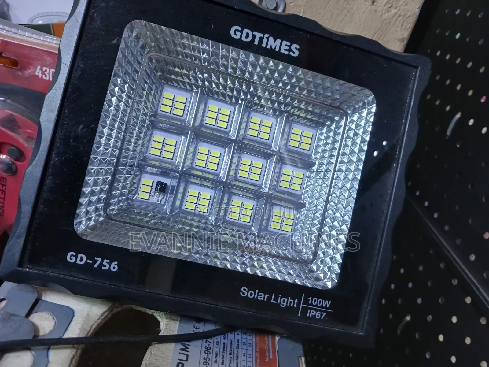 100W Solar LED Flood Light,
