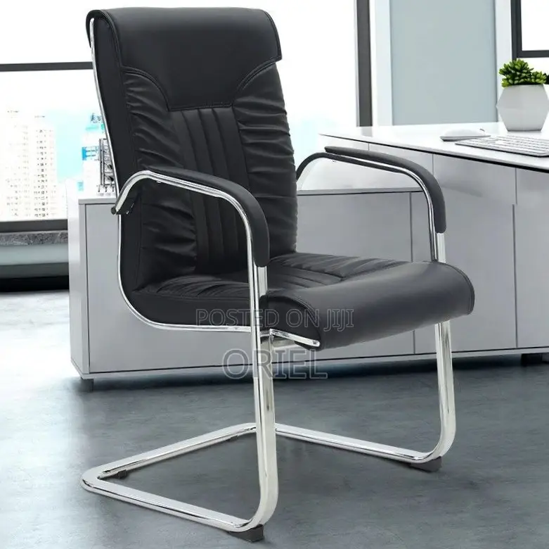 Office Chair :Boardroom Meeting / Visitor Waiting Leather Chair
