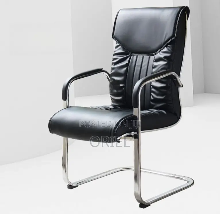 Office Chair :Boardroom Meeting / Visitor Waiting Leather Chair