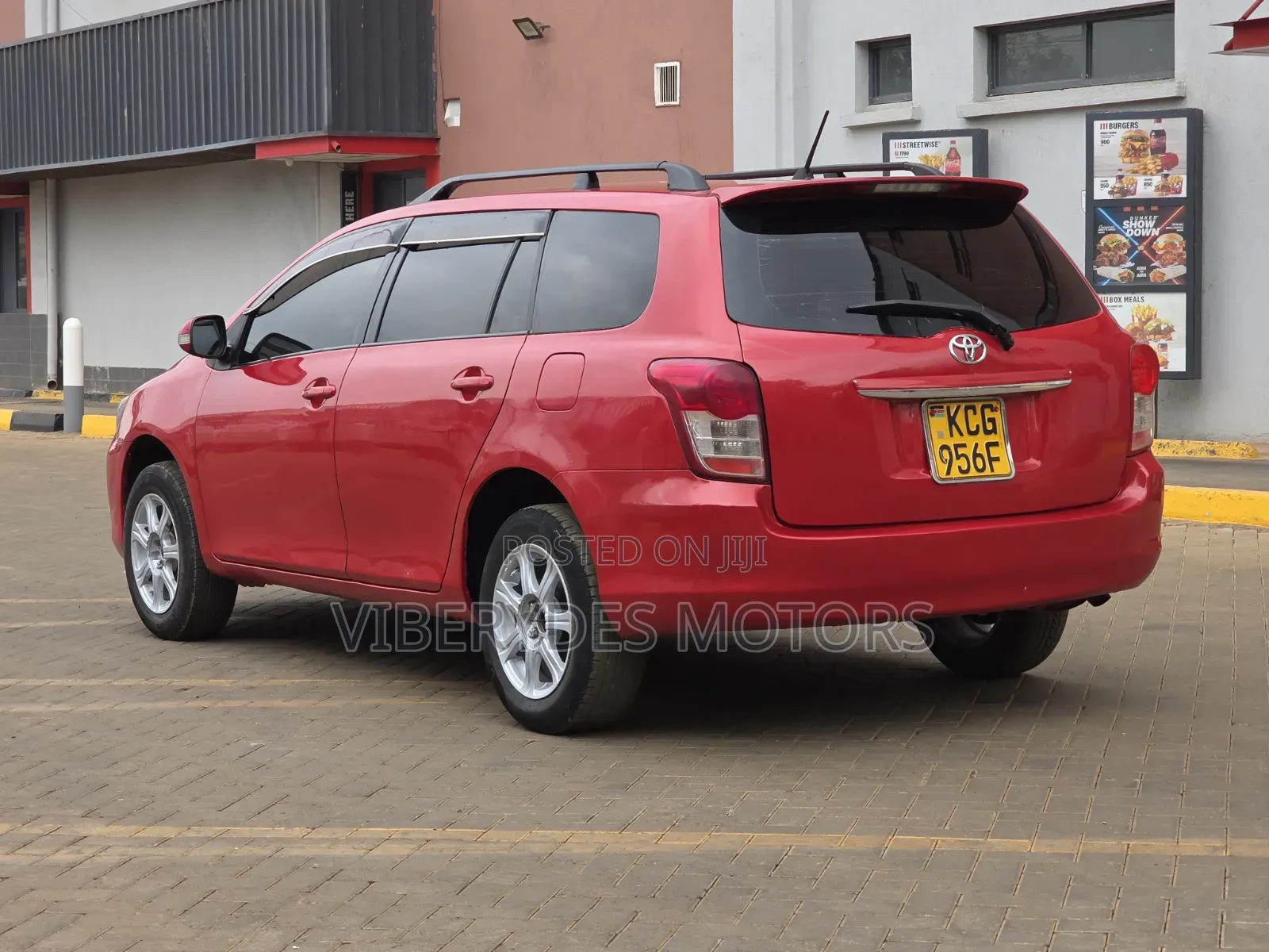 Toyota Corolla Fielder 2008 Red