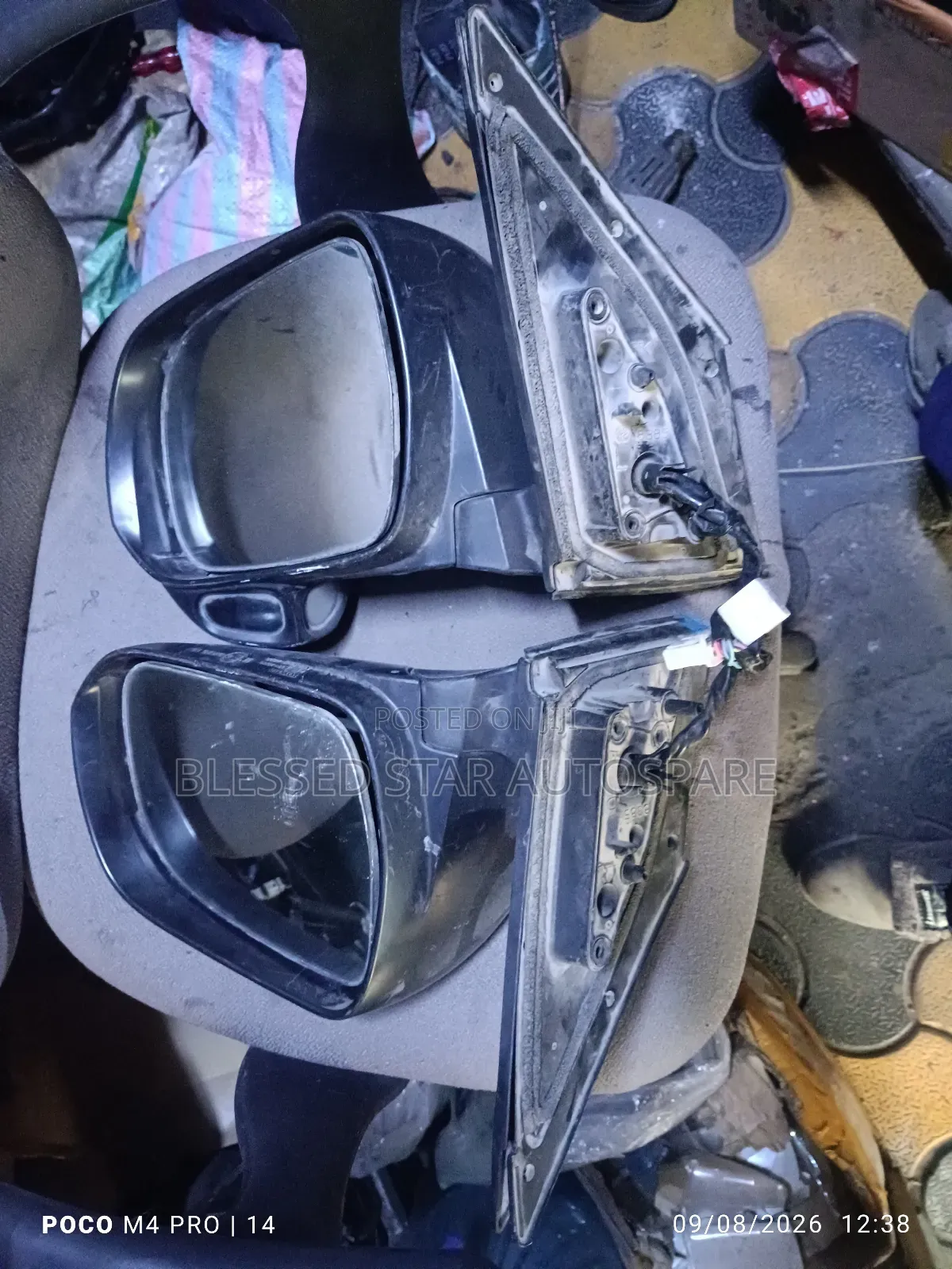 Toyota Vanguard Side Mirror