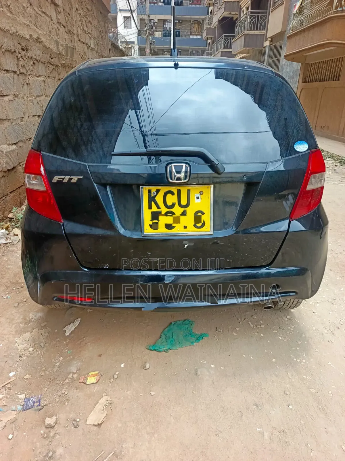 Honda Fit 2012 Black