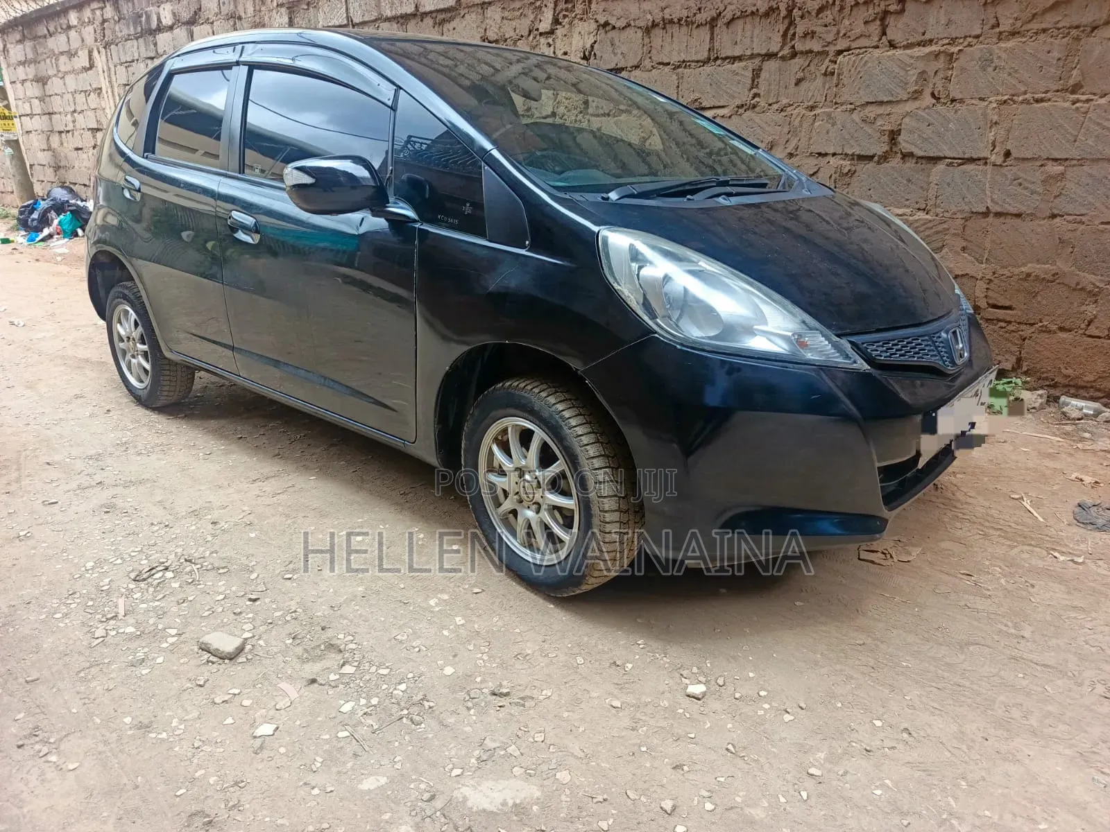 Honda Fit 2012 Black