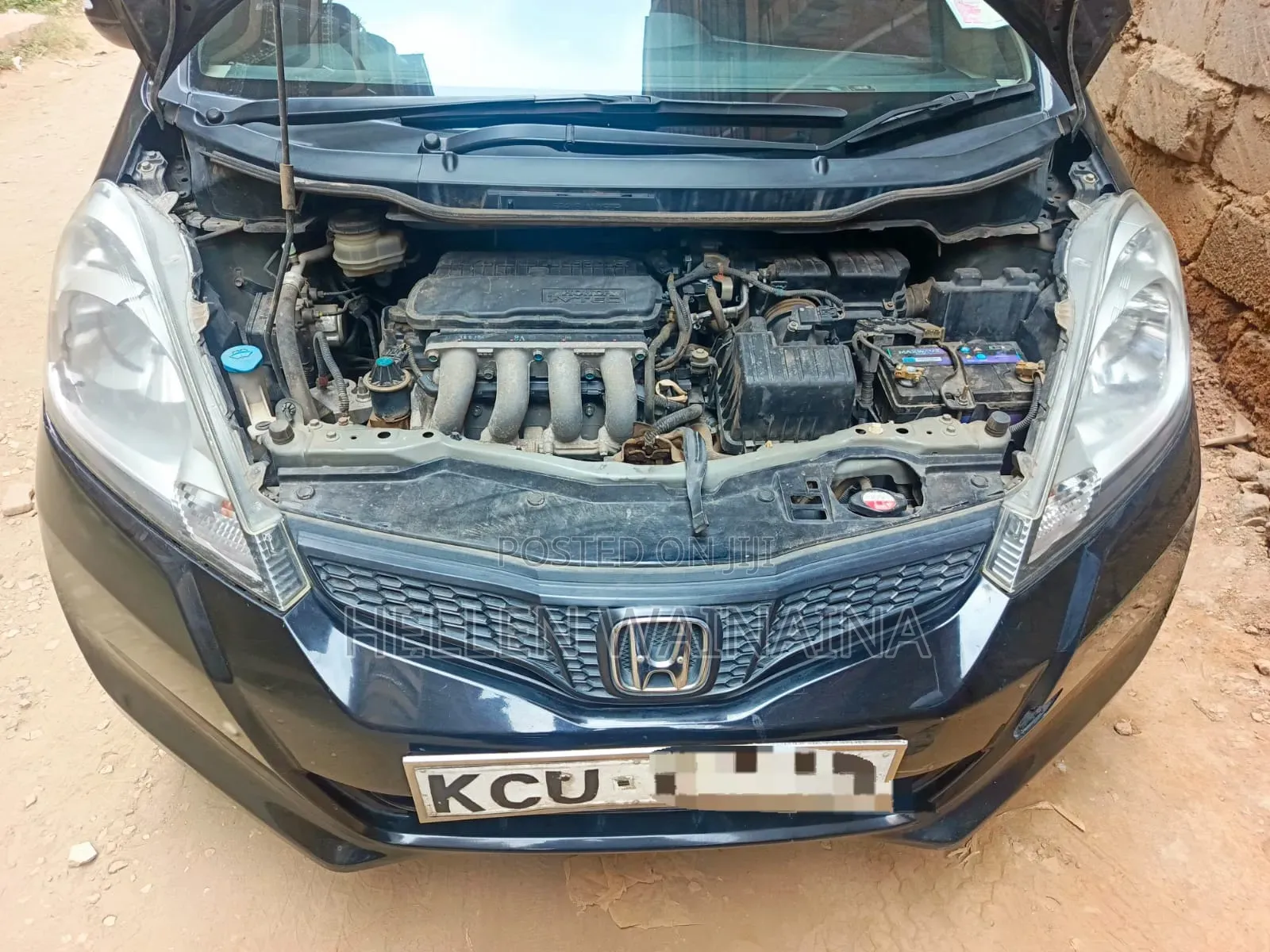 Honda Fit 2012 Black