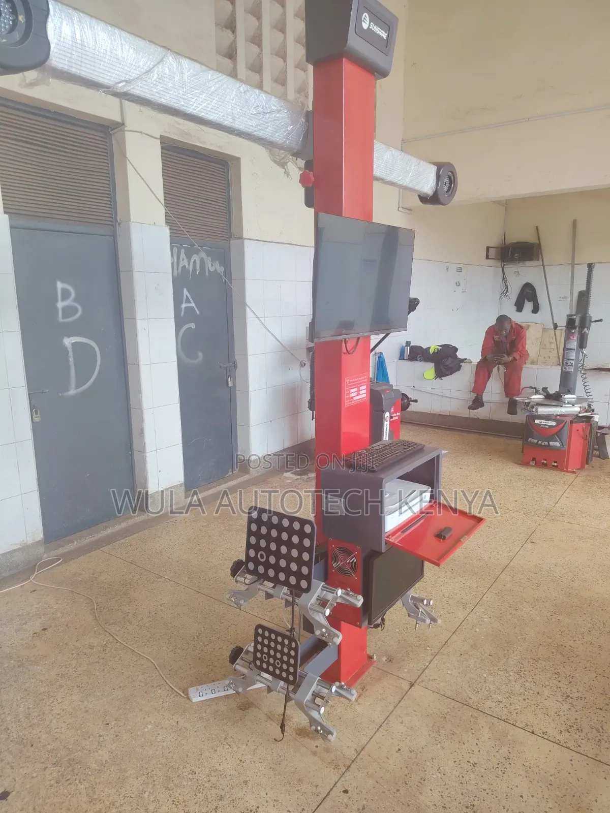 3d Technology Wheel Alignment S-M5 Machine With All Accessories