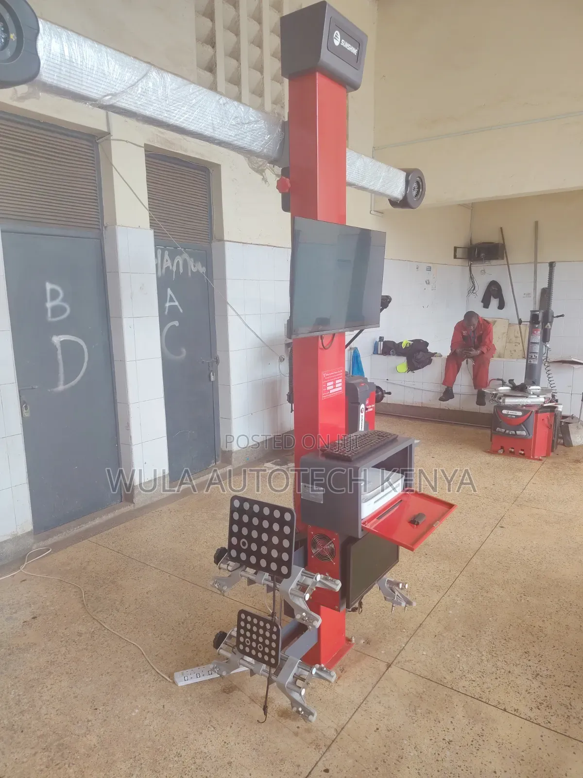 3d Technology Wheel Alignment S-M5 Machine With All Accessories