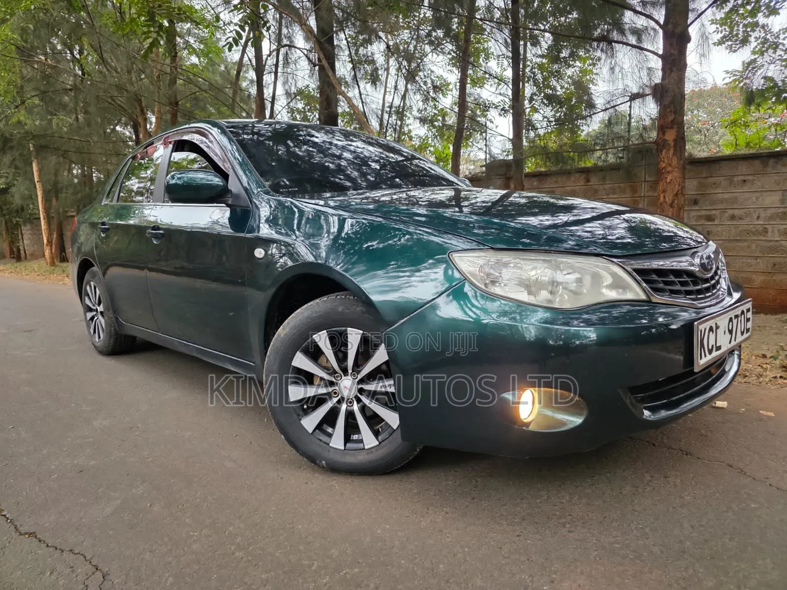 Subaru Impreza 2010 Green