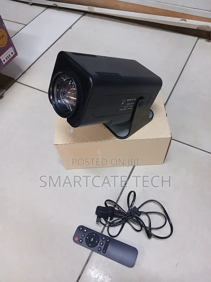 HY320 Portable Smart Projector – 1080P HD WiFi Connectivity