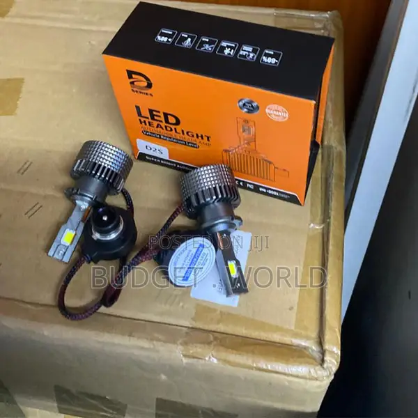 White D2R LED Headlight Bulb High/Low Beam Plug and Play