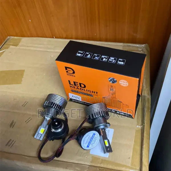 White D2R LED Headlight Bulb High/Low Beam Plug and Play