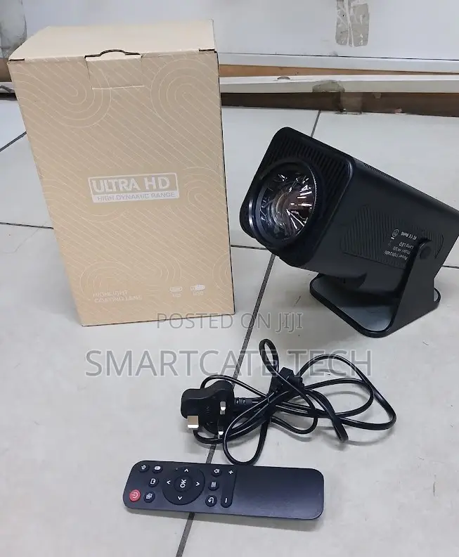 HY320 Mini Home Theater Projector – HD Resolution, WiFi UHD