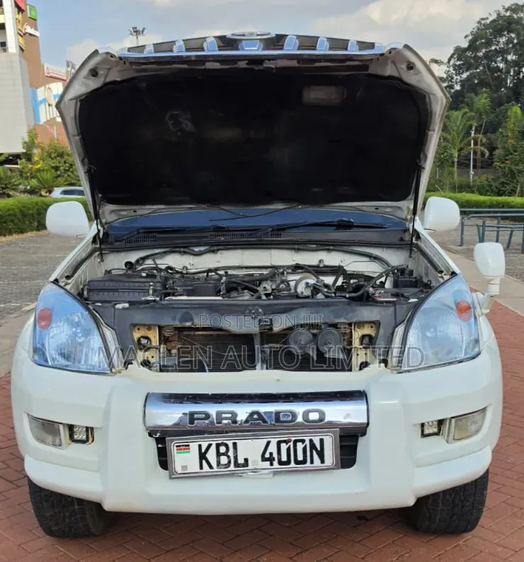 Toyota Land Cruiser Prado 2004 White