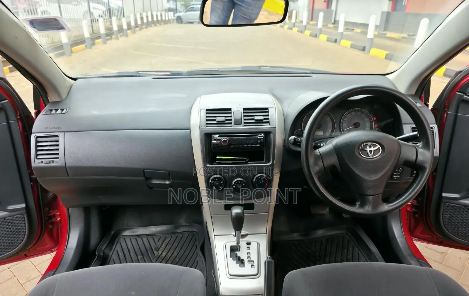 Toyota Corolla Fielder 2009 Red